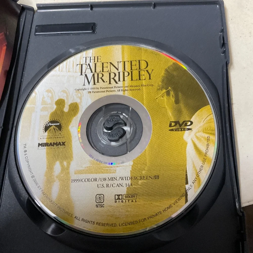DVD - The Talented Mr. Ripley. V97